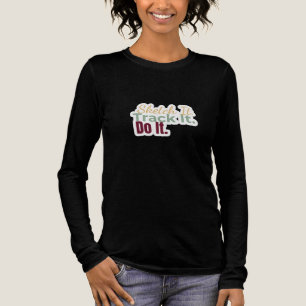 Skizziere es. Verfolge es. Mach es. T-Shirt Tri-Blend Shirt