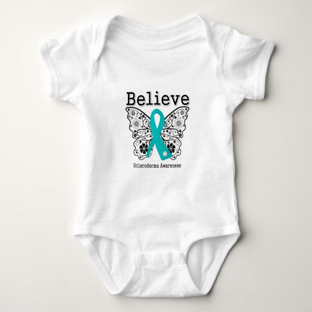 Skleroderma-Bewusstsein T-Shirt (Vorderseite)