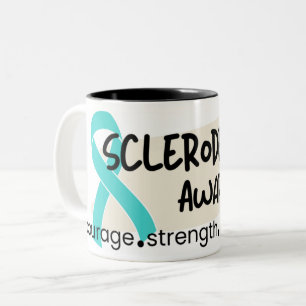 Skleroderma Magnete Zweifarbige Tasse