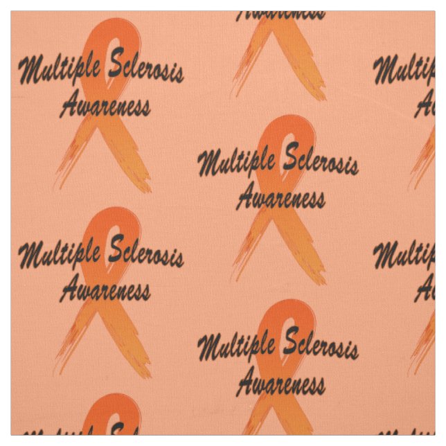 Sklerose-Bewusstseins-Band der Hoffnung Stoff (Muster)