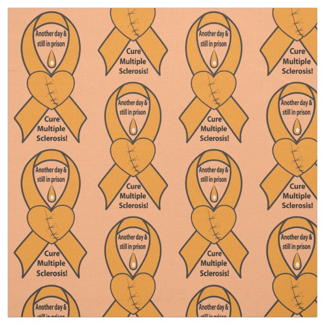 Sklerose-Bewusstseins-Band Stoff (Muster)