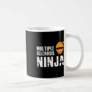 Sklerosis Ninja - Frau Support Awareness Fighter Kaffeetasse