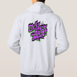 SklinesArt – Bold Graffiti Logo Hoodie