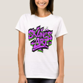 SklinesArt – Fettes Graffiti-Logo  T-Shirt