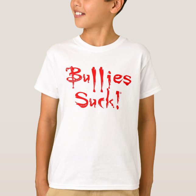 SKO "Bullies Sind zum Kotzen!" Wohltätigkeit des B T-Shirt (Vorderseite)