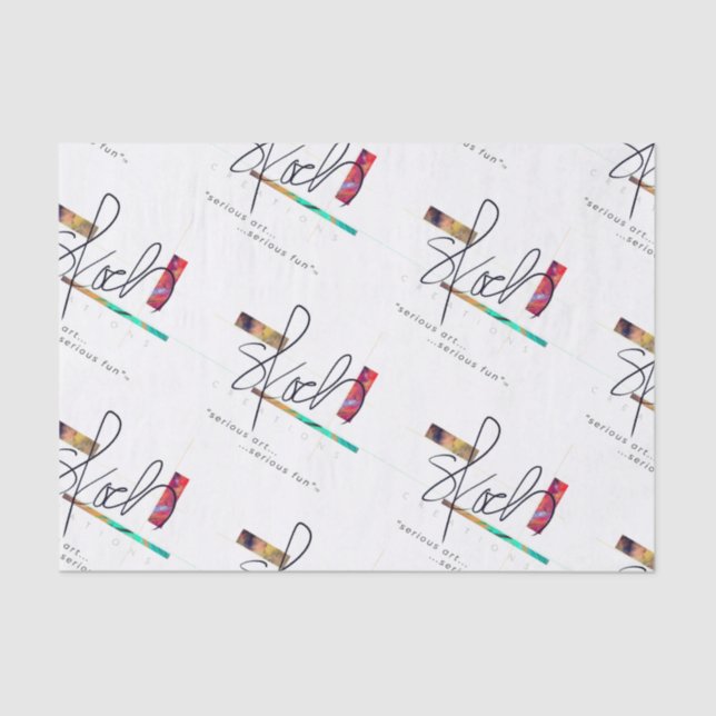 SKoch-Logo Seidenpapier (Vorderseite)