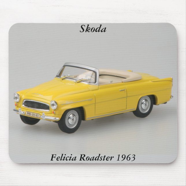 Skoda Felicia Roadster Mousepad 1963 (Vorne)