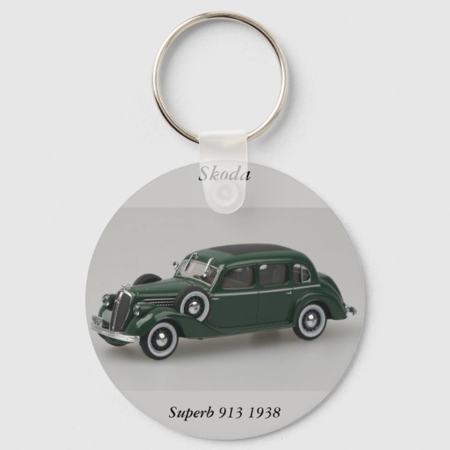 Skoda Superb 913 1938 Schlüsselanhänger (Vorderseite)