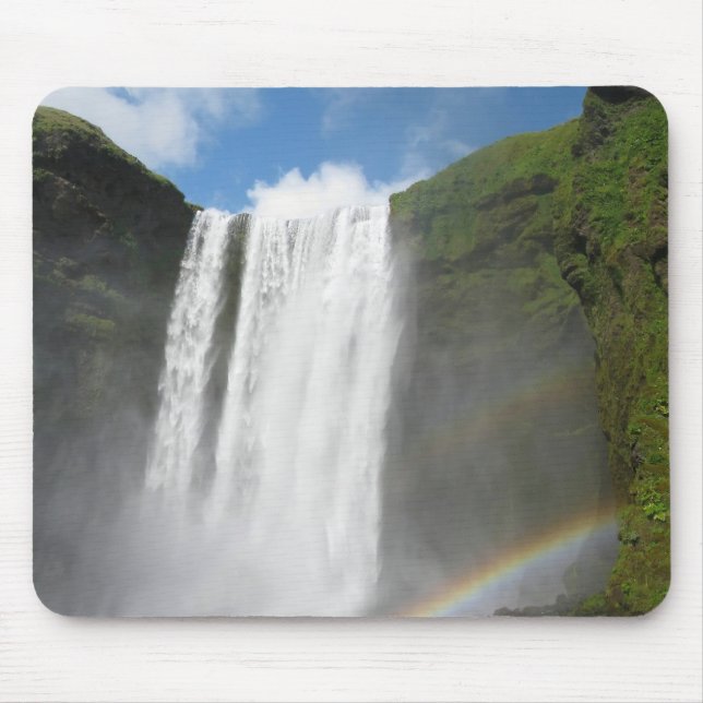 Skogafoss Mousepad (Vorne)