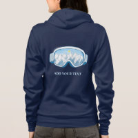 Skoggles Illustration Personalisiertes Navy Blue