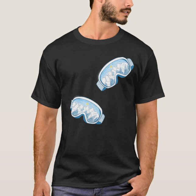 Skoggles-Illustration T-Shirt (Vorderseite)