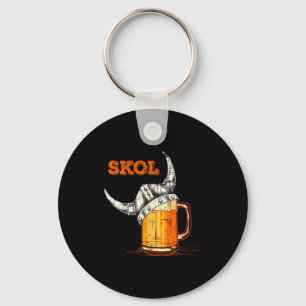 Skol Nordic Viking Helm Trinkglas Schlüsselanhänger