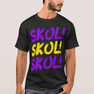 Skol Skol Skol Minnesota Fußball für Minnesota Fa T-Shirt