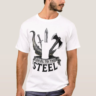 Skol to the Steel - Kriegerfest Emblem T-Shirt