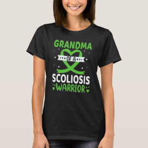 Skoliose Rückenverletzung Frauen Krieger Oma T-Shirt