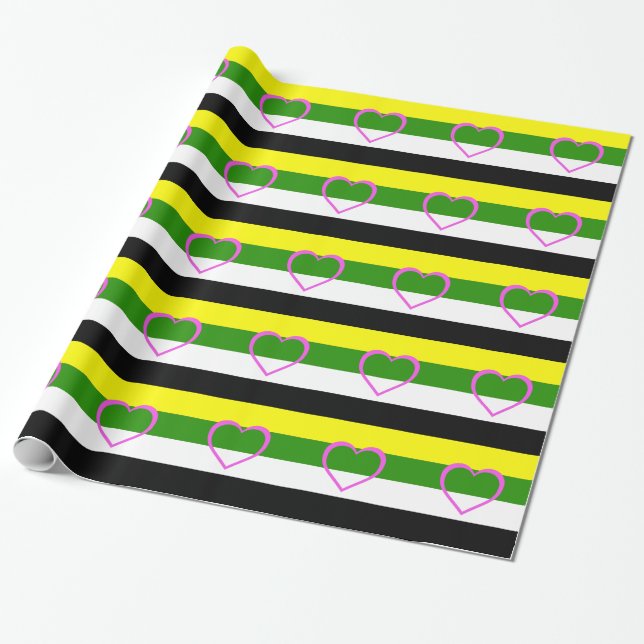 SKOLIOSEXUAL PRIDE GESCHENKPAPIER (Ungerollt)