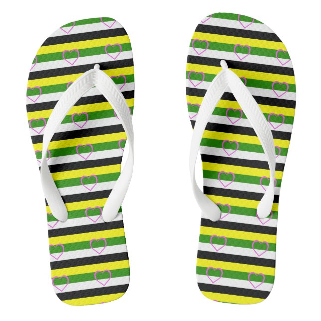 Skoliosexual Stolz Flip Flops (Fußbett)