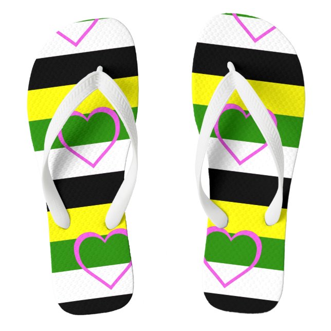 Skoliosexual Stolz Flip Flops (Fußbett)