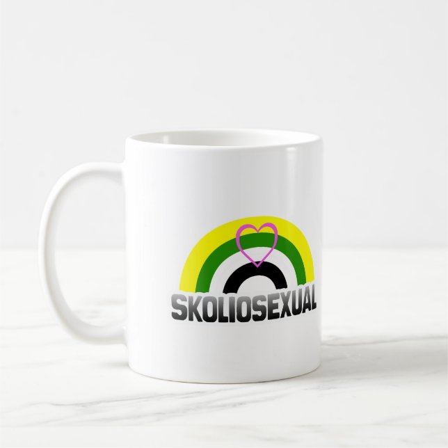 Skoliosexual Stolz Tasse (Links)