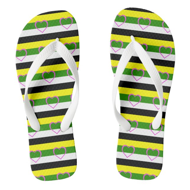 Skoliosexueller Stolz Flip Flops (Fußbett)