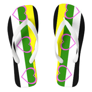 Skoliosexueller Stolz Flip Flops