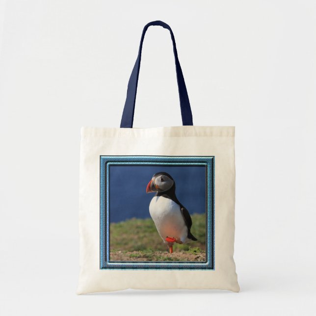 Skomer Insel-Papageientaucher Tragetasche (Vorne)