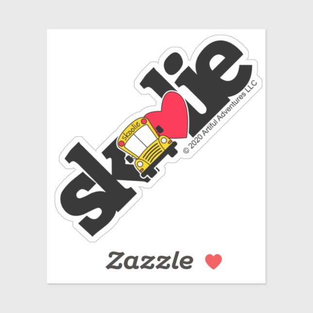 Skoolie Aufkleber (Blatt)