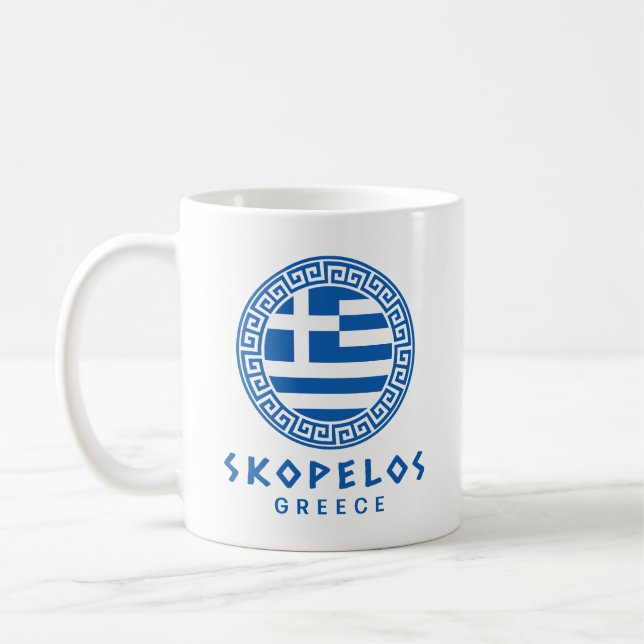 Skopelos, Griechenland Kaffeetasse (Links)