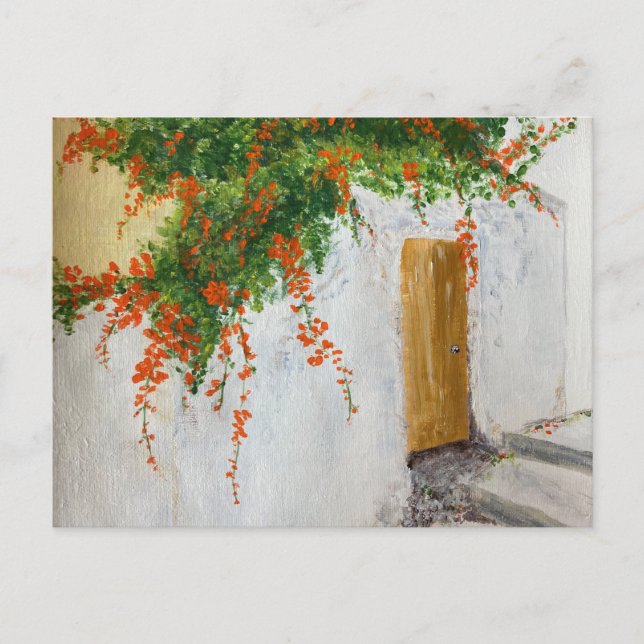 Skopelos im Juni Postkarte (Vorderseite)
