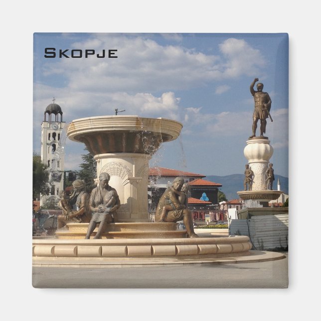 Skopje Magnet (Vorne)