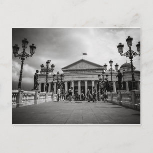 Skopje, Mazedonien Postkarte