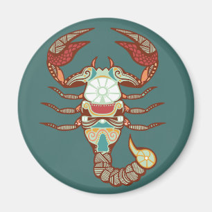 Skorpio Astrologisches Zeichen Magnet