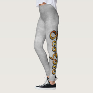 Skorpio in Topaz Gemstone Leggings