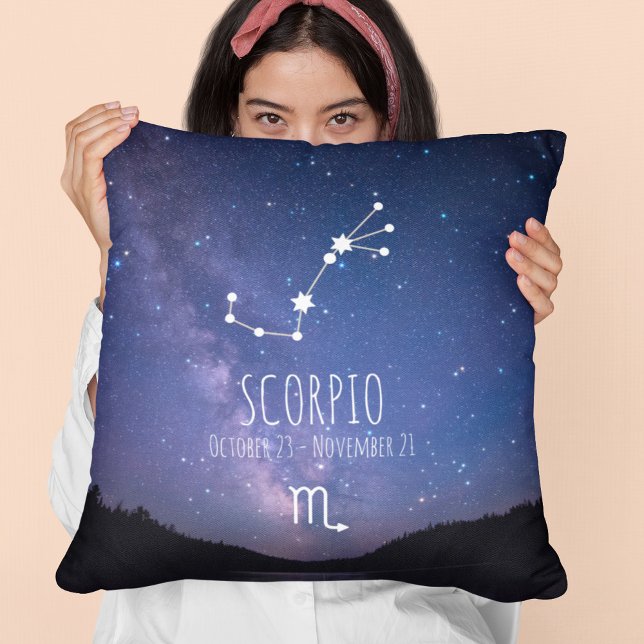 Skorpio | Personalisierte Sternbilder Kissen (Von Creator hochgeladen)