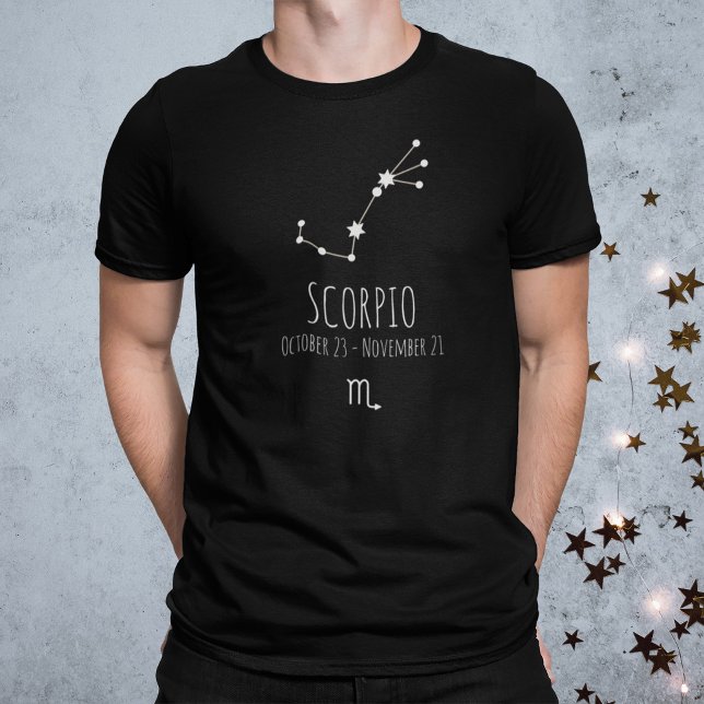 Skorpio | Personalisierte Sternbilder T-Shirt (Von Creator hochgeladen)