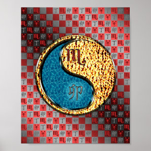 Skorpio und Feuerwerfer Poster