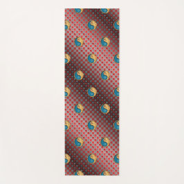 Skorpio und Feuerwerfer Yogamatte