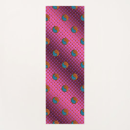 Skorpio und Holzroster Yogamatte