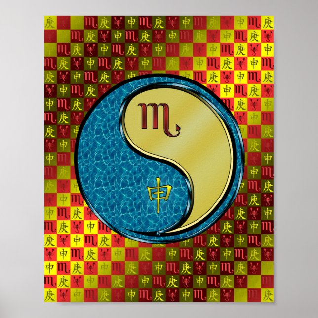 Skorpio und Metalle Poster (Vorne)