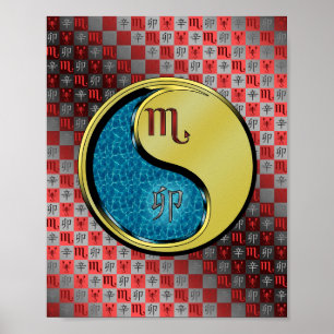 Skorpio und Metallkaninchen Poster