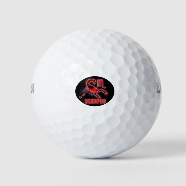 Skorpio Zodiac Golfball (Vorderseite)
