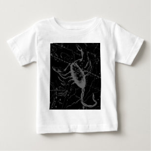 Skorpiokonstellation Hevelius 1690 Gravieren Baby T-shirt