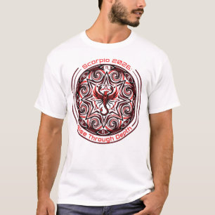 Skorpion 2026 Zodiac Mandala Transformation Astr T-Shirt