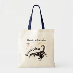 Skorpion 24 octobre au 22 novembre sac tragetasche