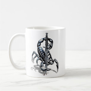 Skorpion, 3D-Illustrations-T - Shirt Trucker Hat H Kaffeetasse