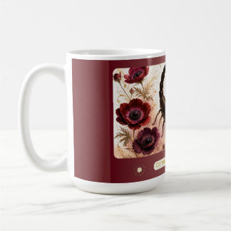 Skorpion Anemone Art Nouveau Tasse