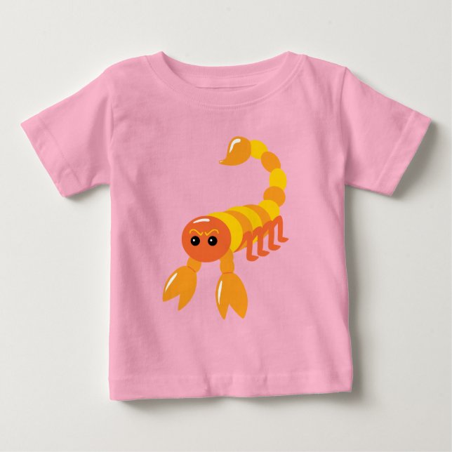 Skorpion Baby T-shirt (Vorderseite)