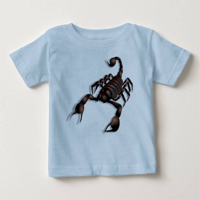 Skorpion Baby T-shirt (Vorderseite)