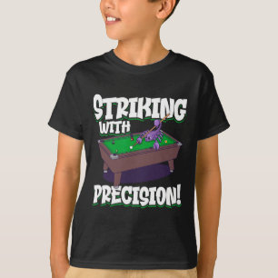 Skorpion Billard spielen - Mit Precisi auffallend T-Shirt