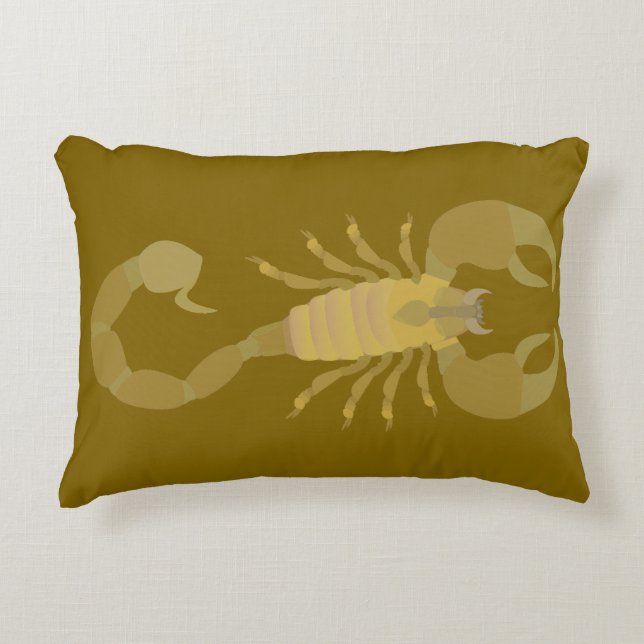 Skorpion Dekokissen (Vorderseite)
